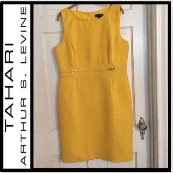 yellow dress size 14